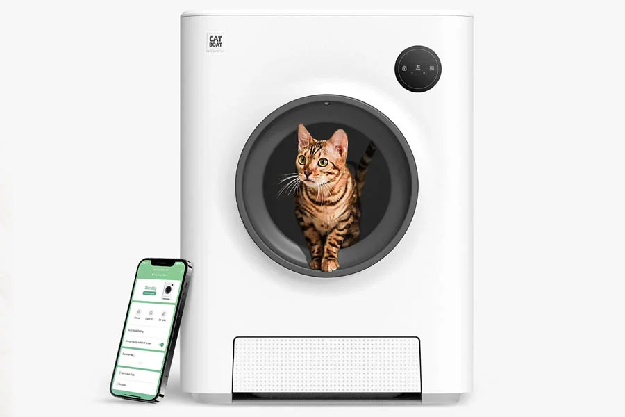 self cleaning litter box for cats